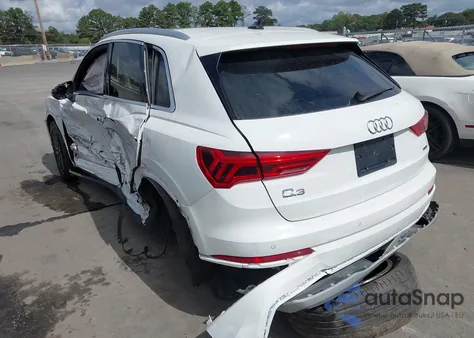 2022 Audi Q3 Premium 40 Tfsi Quattro Tiptronic from USA, damaged, VIN WA1AUCF37N1143258